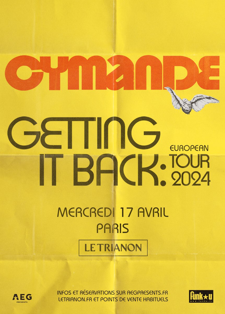 Cymande en concert exclusif à Paris avec Funk★U et AEG Presents France !
Billets en vente à partir du vendredi 3 novembre à 10 heures.
#Cymande #aegpresentsfrance #live #Paris #Letrianon #funkumagazine #funk #soul #concert
