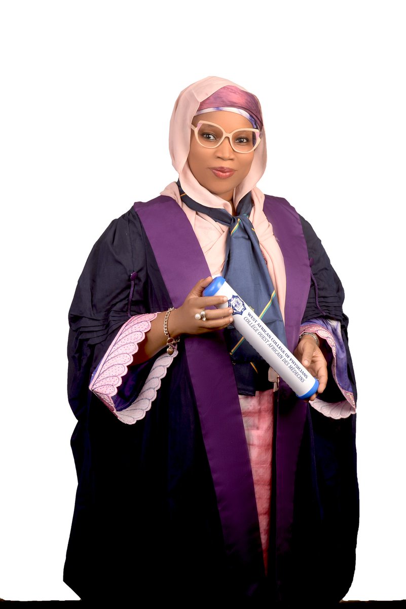 leschique's tweet photo. And today is the day we celebrate becoming a Member of the West African College of Physicians (Faculty of Paediatrics).
Alhamdulillah Ya Rabb. It is by Your grace and mercy 💜💜💜.
Enjoy the jpegs 😉 https://t.co/5mKMx75rBb