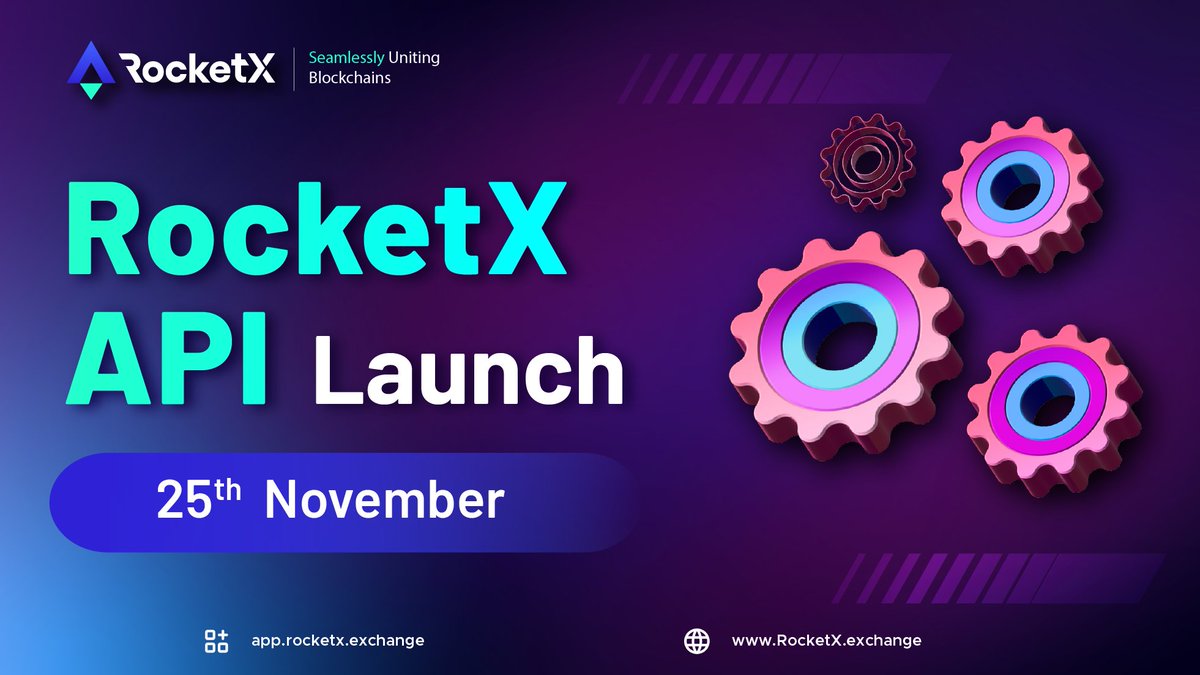RocketXexchange's tweet image. 📢We're super excited to announce the launch of the much-awaited Partner APIs⚙️on 25-Nov-2023 - the same day #RocketX turns 2🎉

The B2B market in the crypto space is estimated to reach $1 trillion by 2024 and RocketX is poised to tap into this opportunity. We plan on expanding…