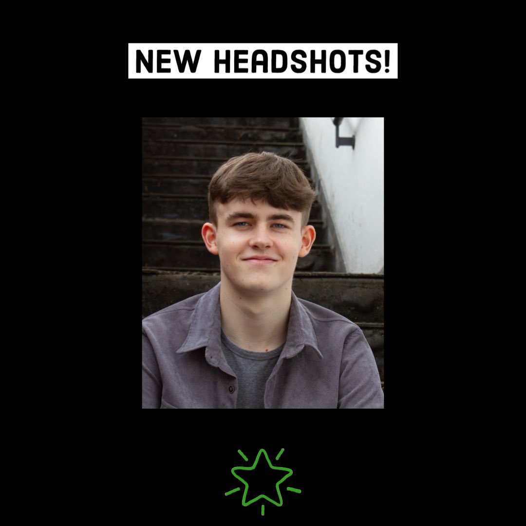 Brilliant new headshots for Fin! ⭐️