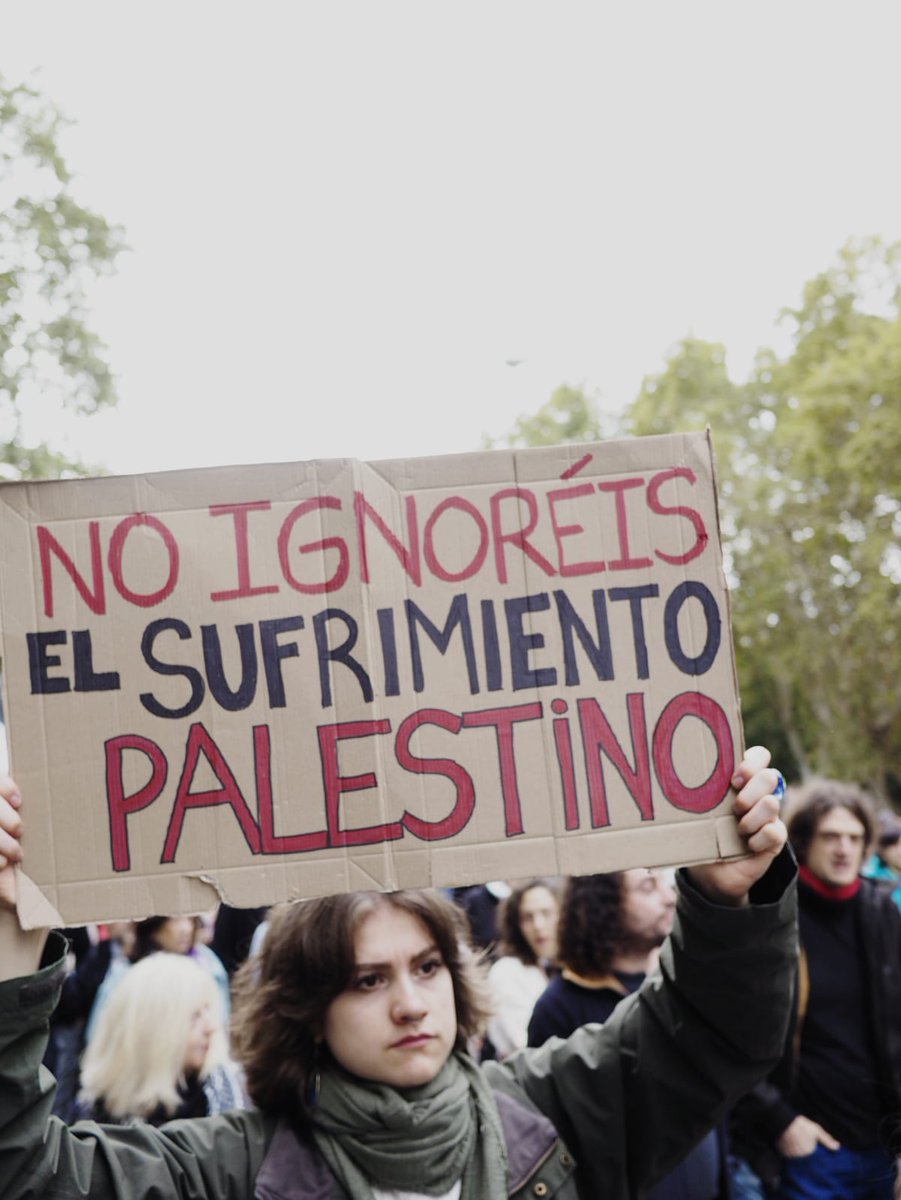 IranzoElvira's tweet photo. Madrid grita basta.
No es una guerra, es un genocidio.
#Gaza_Genocide https://t.co/cznWtkC9s3