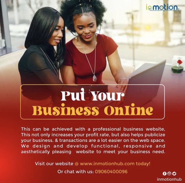 inMotionHub's tweet photo. Welcome to a new week!
Let your business reach a wider audience!

This can be achieved with a professional website design.
we design &amp; optimize websites and software solutions

Send us a Dm or chat with us on 09060400096 for more inquiries 

#webdeveloper #webdesign
 #BallonDor https://t.co/ToxWuneeen