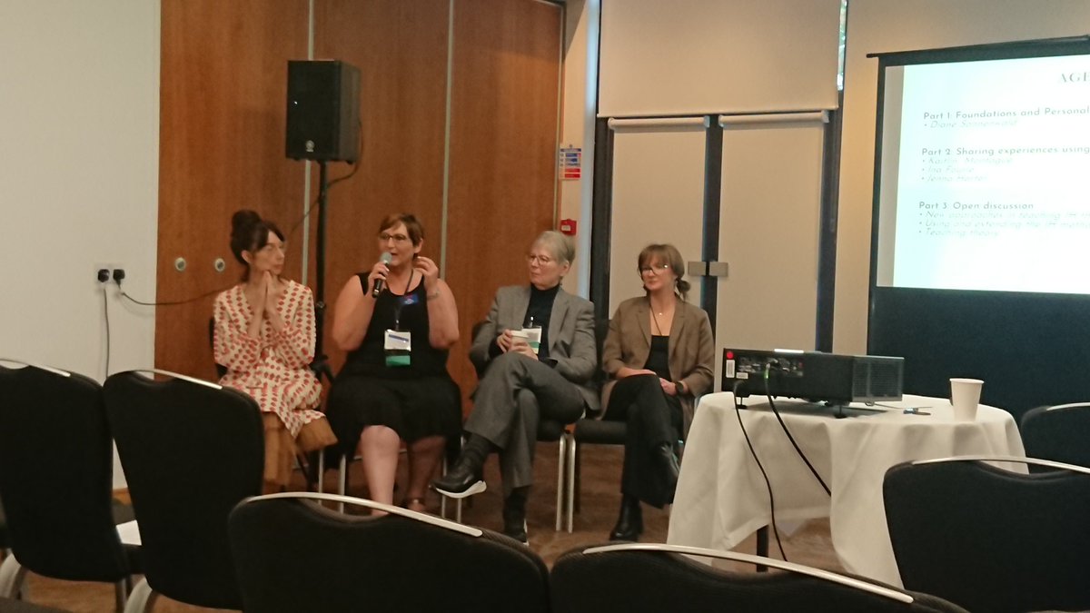 Thought-inspiring panel on information Horizons. Thanks to Diane Sonnenwald, Ina Fourie, Jenna Hartel and Kaitlin Montague. #asist23