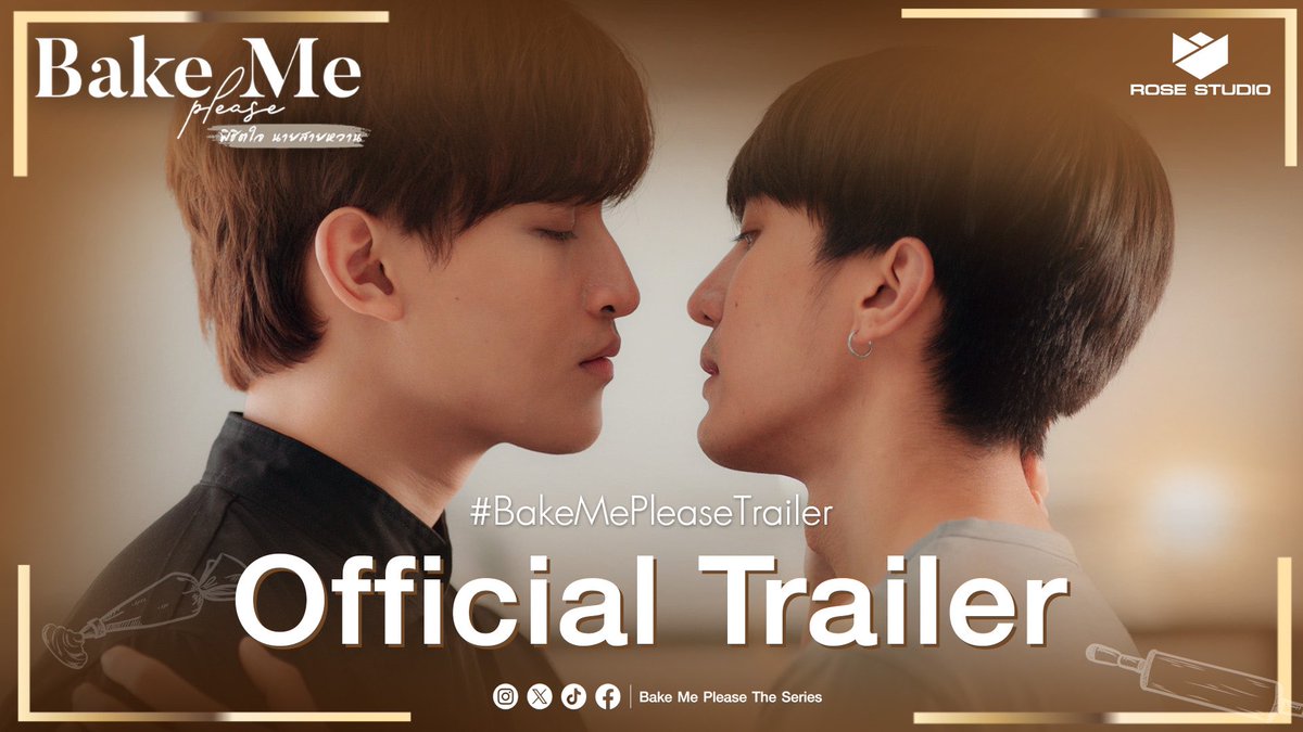 “[Official Trailer] เพื่อน คนรัก คนสนิท เริ่มแยกกันไม่ออก | Bake Me Please พิชิตใจนายสายหวาน” 📍YouTube: ช่อง 8 : Thai Ch8 🔗 youtu.be/biBkk1aC6CU?fe… #BakeMePleaseTrailer #BakeMePleaseTheSeries ➿@ohmthitiwat➿ #OhmThitiwat