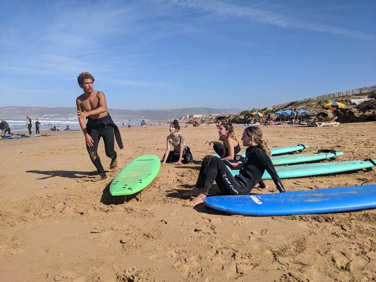 originalsurfmor's tweet photo. Original Surf Morocco Surfing Camp: Where every day begins with the sound of waves 🏄♀️🏄♂️ https://t.co/DpQTbyfEZE #sandsurfing📷 #surfmorocco #surfholiday
@SurfersRoom https://t.co/uqwuhDbUgv