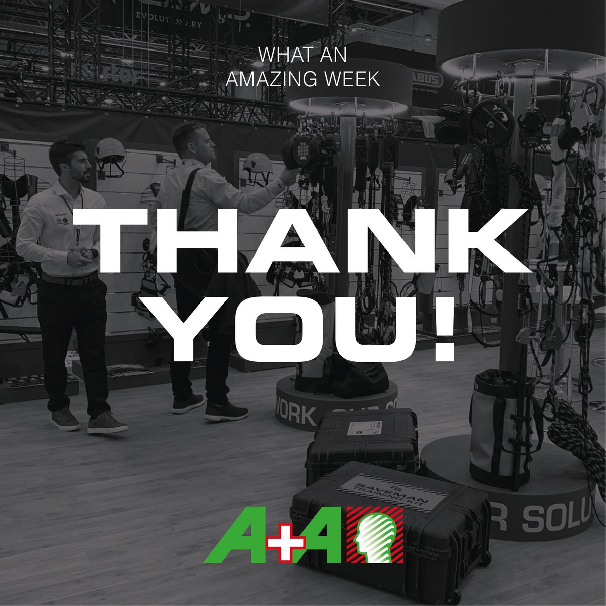fallsafe's tweet image. We have reached the end of another edition of the A+A fair. We loved this past week and the opportunity to meet all of you. It&apos;s really cool to have this opportunity to be there and show our hard work to hundreds of people.
 #aplusa #aplusa2023