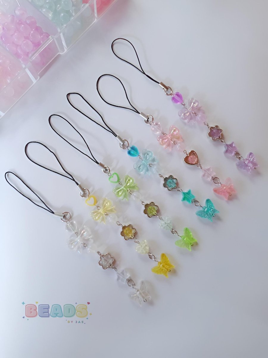 beadsbyjae_'s tweet photo. "𝓨𝓸𝓾 𝓰𝓲𝓿𝓮 𝓶𝓮 𝓫𝓾𝓽𝓽𝓮𝓻𝓯𝓵𝓲𝓮𝓼 🦋"

Match your phone case with these aesthetic phone charms 🦋🎀😍 Limited stock only!

💸 ₱75 each

🏷️ wtb wts lfb lfs pastel ribbon butterfly phone charms https://t.co/Q54FBZBWl8