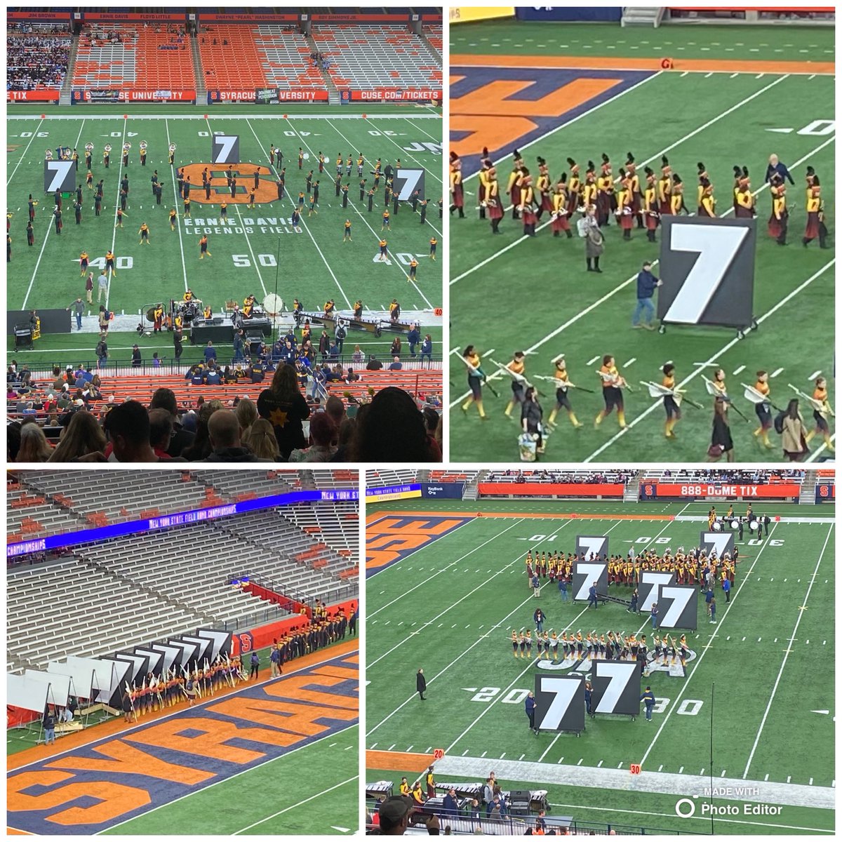 Wildcats at the ⁦<a href="/NYSFieldBand/">NYS Field Band Conference</a>⁩ Championships- Great performance &amp; season West Genesee - way to bring it at the Dome! ⁦<a href="/WestGeneseeCSD/">West Genesee Schools</a>⁩ ⁦<a href="/WGFineArts/">West Genesee Fine Arts</a>⁩ ⁦<a href="/WGbandborsz/">Greg Borsz</a>⁩ ⁦<a href="/McBandWG/">Erin Mcconnell</a>⁩ ⁦<a href="/MoserVogler/">Kelly Moser-Vogler</a>⁩