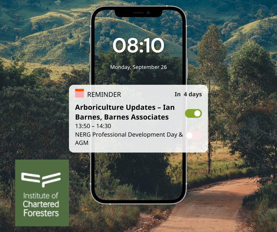 BarnesAssocLtd's tweet image. 🌳 Exciting News! 🌳

Our very own Ian Barnes will be presenting on &apos;Arboriculture Updates&apos; at the NERG Professional Development Day &amp;amp; AGM. For more details, visit: charteredforesters.org/event/nerg-pro… 📅🎙️🌿 

#ArboricultureUpdates #TreeDiagnostics #ExpertTalk #BarnesAssociates