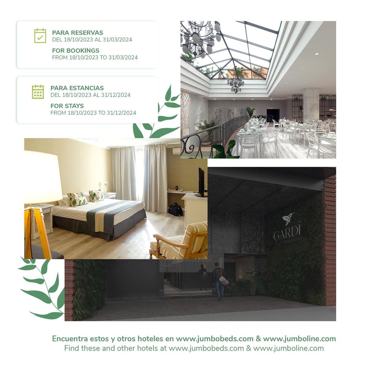 A city full of vitality where each street is a canvas of colours and each building an authentic work of art.

Ready to immerse your clients in the culture of Buenos Aires? #Jumbobeds offers up to a 20% discount on GARDI HOTEL &amp; SUITES. Don't miss this opportunity and contact us!