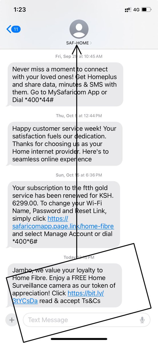 japhoja4's tweet photo. @Safaricom_Care Saf-Home is the sender https://t.co/WpXZX7Cv6u