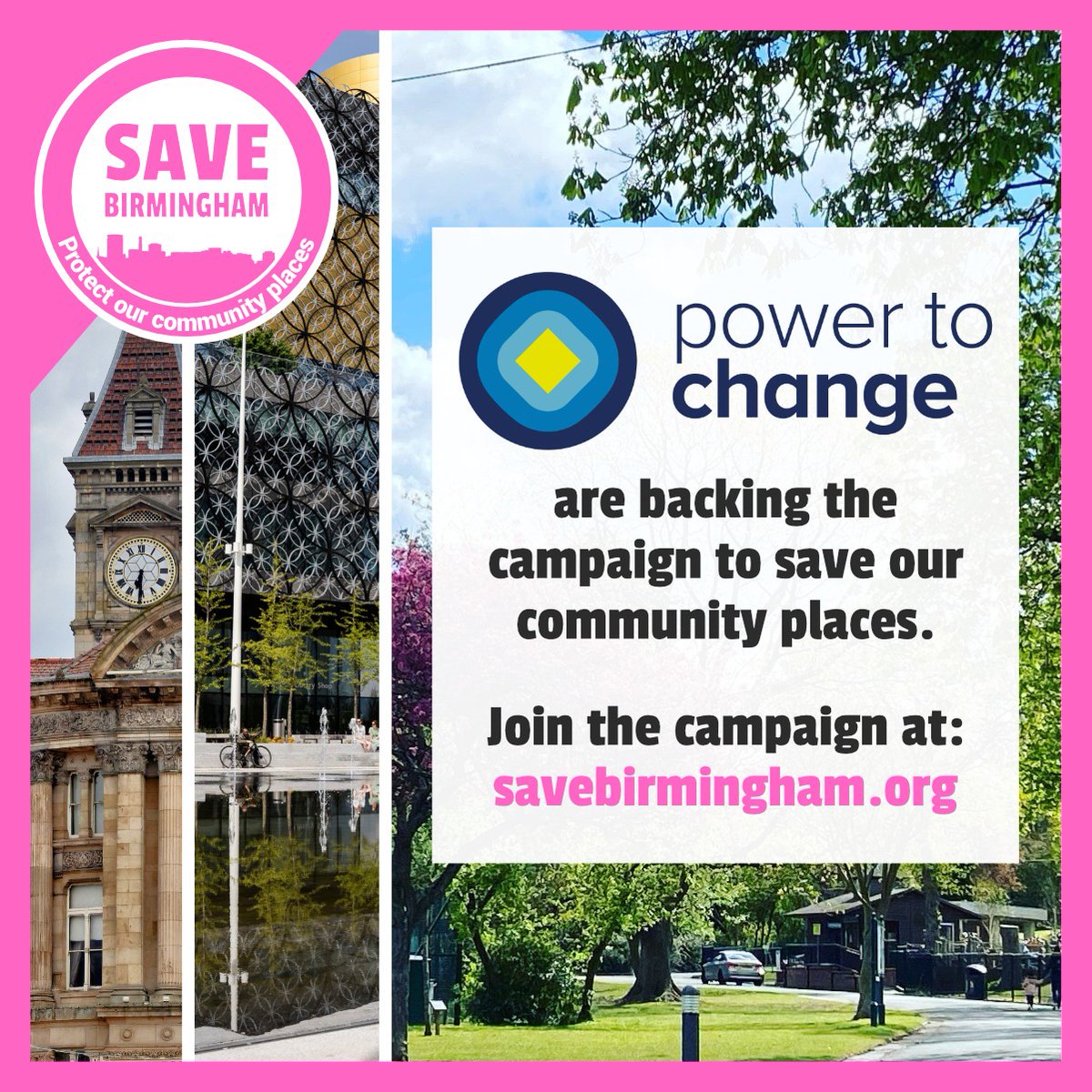 Making places thrive and strengthening communities through community business is what @peoplesbiz is all about. So we are thrilled that this powerhouse org is backing the #SaveBirmingham campaign. Find out how you can get involved at savebirmingham.org