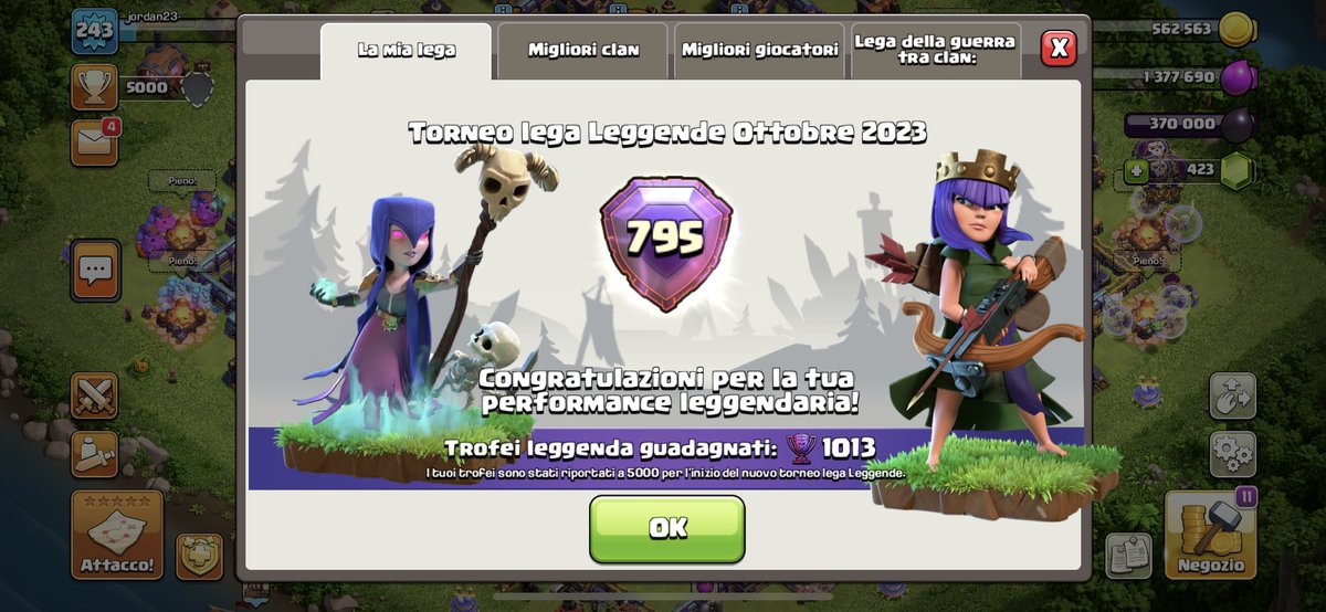 Purtroppo è stata una lega difficile🤷🏽‍♂️ Fuck troops event only sbowler❤️