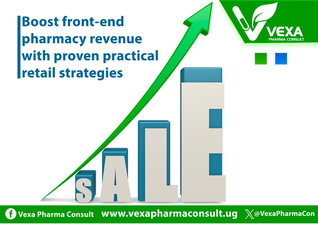 Contact @VexaPharmaCon, we will happily assist you in boosting your retail sales. ✉️ info@vexapharmaconsult.org