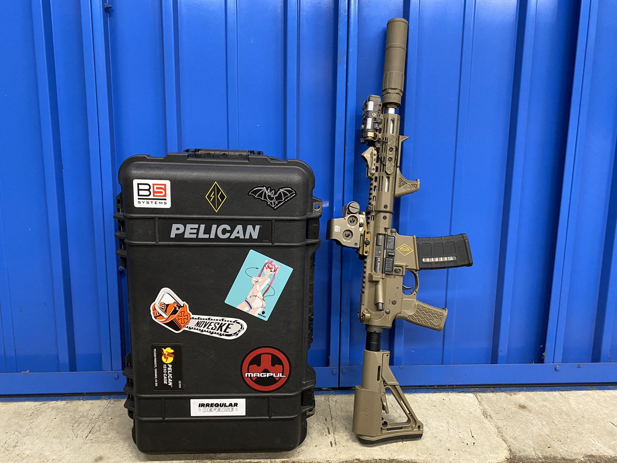 SYSTEMA PTW INFINITY
　　　　　×
IRREGULAR DEFENSE

 #SYSTEMA
 #INFINITY
 #PTW
 #トレポン
 #PELICAN
 #PELICANCASE