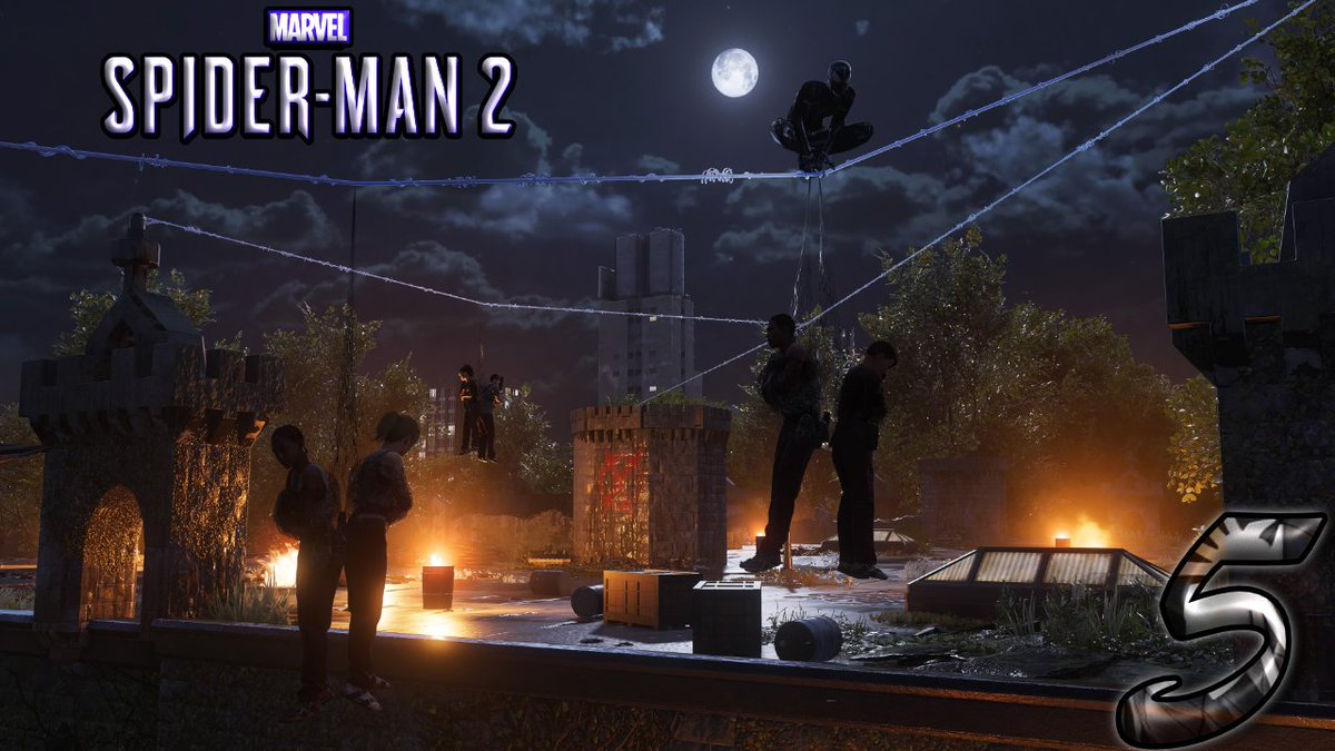 realIMPACT7's tweet photo. #SpiderMan2PS5 #episode5 #part5 #SpiderMan #peterparker #MilesMorales #Venom #Kraven #Lizard #Sandman #SpiderMan2livestream #SpiderMan2gameplay #Livestream #Gameplay #commentary #ps5 #youtube #subscribe #impact7 Watch Live Today at 5pm GMT https://t.co/ucHtIMclpR https://t.co/o396qFiiar