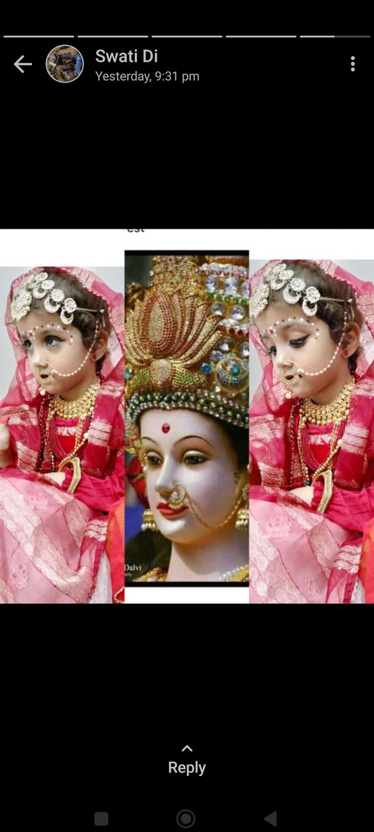 ShritiYati's tweet photo. Meri mahi Matarani ke roop me🙏🙏 https://t.co/XwB7eLOzgd