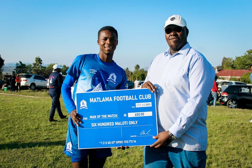 Man of the match for yesterday's match against CCX proudly sponsored by our supporters.