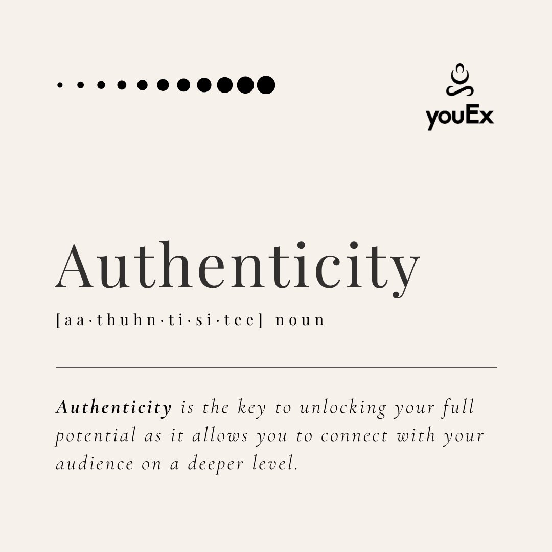 youex_llp's tweet photo. Wondering how authenticity boosts your personal brand?
Transparency: Share your journey, warts and all.
Purposeful Connections: Forge real industry relationships.
Stay True: Authenticity attracts the right crowd.
#PersonalBrand #AuthenticityMatters #UnlockPotential #youEx https://t.co/KCbwZmkWOb