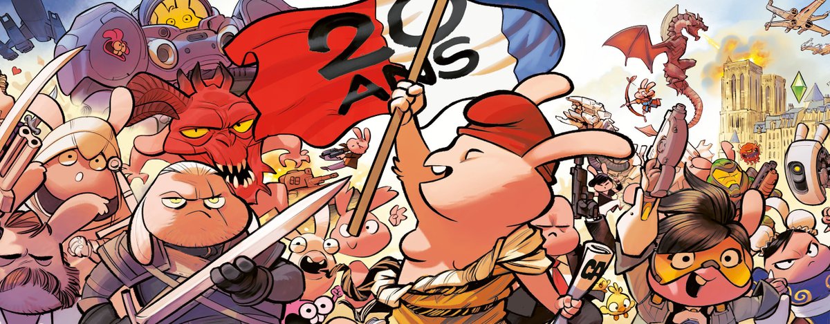 Le 26 novembre, Canard PC fêtera ses 20 ans.
VINGT ANS.
Les festivités débutent cette semaine sur canardpc.com et ce vendredi 3 novembre en kiosque.
Vous êtes tous invités !
canardpc.com/jeu-video/bric…