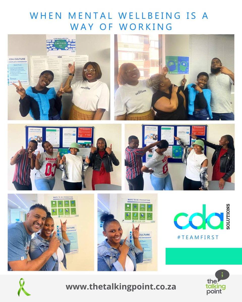 Positive leadership creates an environment where team members feel supported and less overwhelmed.

One of our clients, CDA Solutions, employee happiness!😄✨🖐

#thetalkingpoint #supportsystem #employeewellness #positiveworkenvironment #neverstoptalking #wellbeingsupport