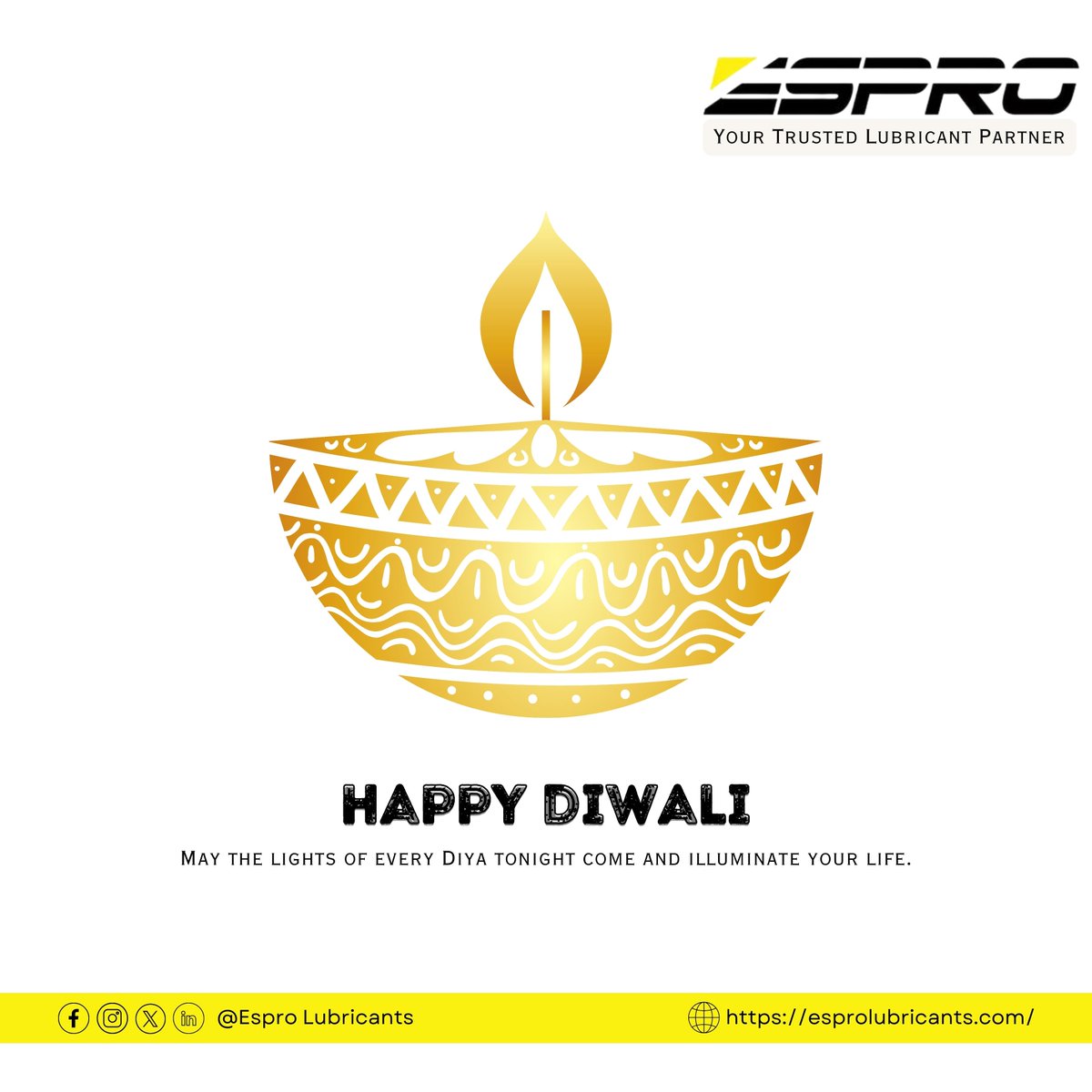 EsproLubricants's tweet image. May your Diwali brings health and happiness.
#happydiwali #happiness #health #wealth #espro #esprolubricants #lubricants #oils #industry