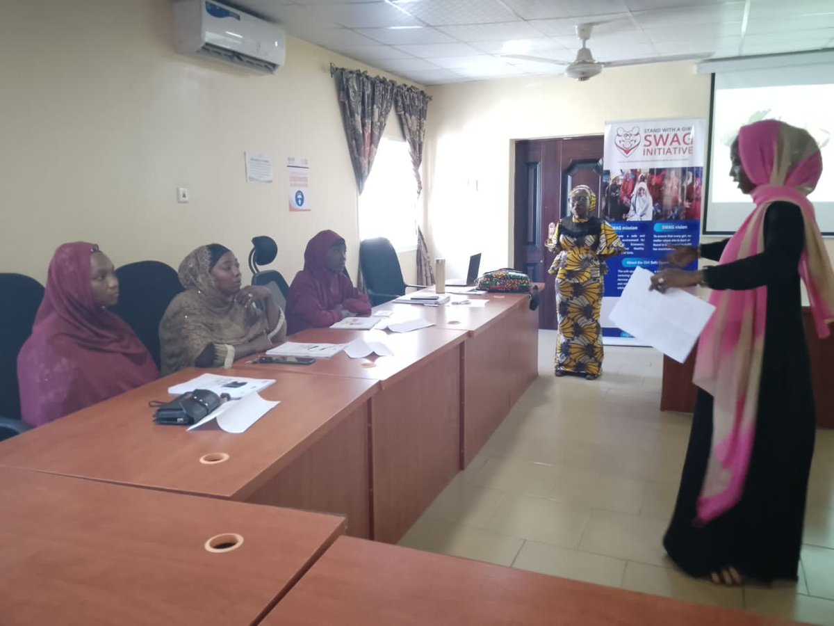 swag_initiative's tweet image. ...develop esssential life skills , acquire practical &amp;amp; valuable knowledge to transition from Adolescence to Adulthood.

We are excited to add another State into our safe space program for girls, as we continue to work towards achieving the healthy development of girl. 2/2

#WGSS