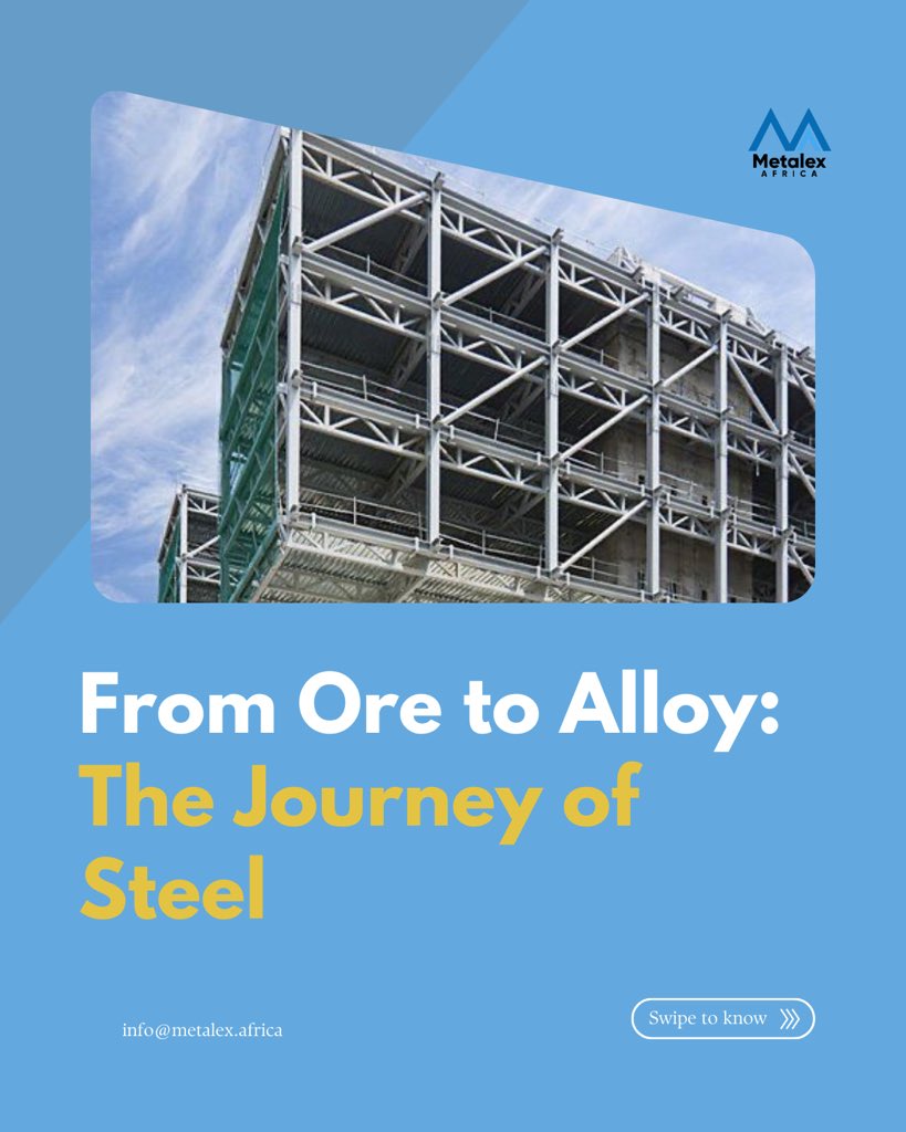 🔩🌏 Exploring the Steel Journey: From Raw Materials to Everyday Wonders! 🛠️🏗️ Dive into the fascinating process that brings us one of the most versatile materials in the world.

linkedin.com/posts/metalexi…

#SteelProduction #IndustryInsights