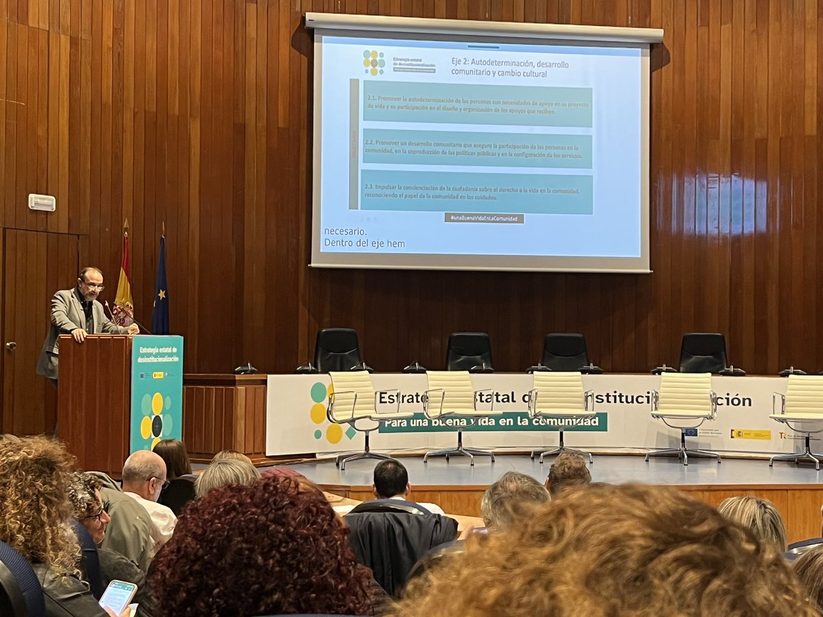 Carlos Rosón Varela (@carlosroson) on Twitter photo Jornada sobre Estrategia Estatal de #desinstitucionalización reflexionando para una buena vida en la comunidad #Madrid <a href="/DSocialesGob/">Secretaría de Estado de Derechos Sociales</a> <a href="/igaxes_ong/">igaxes</a> <a href="/jovenes_incl/">Jóvenes e Inclusión</a> #ningúnjovensinfuturo Jornada sobre Estrategia Estatal de #desinstitucionalización reflexionando para una buena vida en la comunidad #Madrid <a href="/DSocialesGob/">Secretaría de Estado de Derechos Sociales</a> <a href="/igaxes_ong/">igaxes</a> <a href="/jovenes_incl/">Jóvenes e Inclusión</a> #ningúnjovensinfuturo