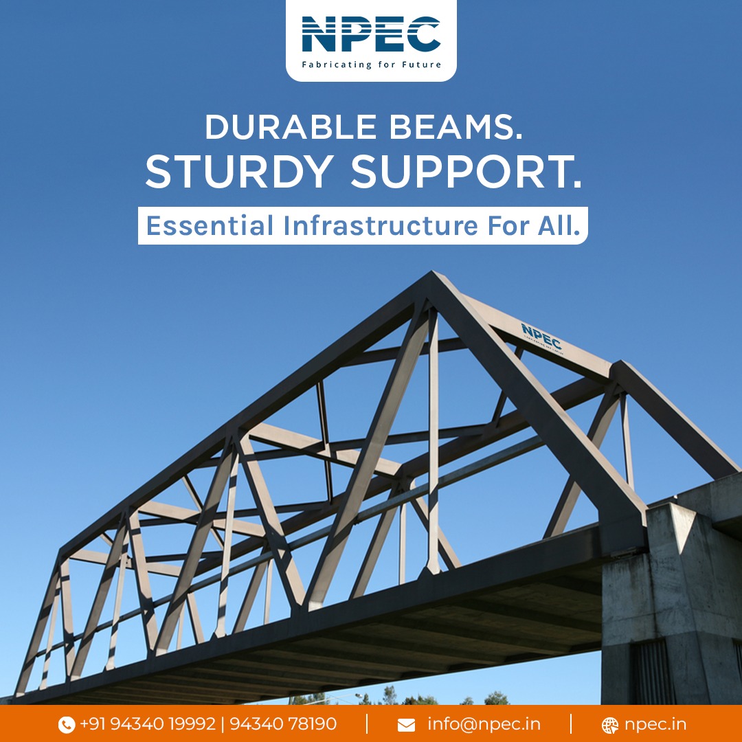 npecindia's tweet photo. Bridging communities and nations with steel's enduring support!
NPEC is here to assist in connecting the future, fostering unity among communities & nations through unwavering support of steel.
Call @ +91 94340 19992 | 94340 78190 for more details
#npec #fabricatingforfuture https://t.co/ftzXeNrl9p