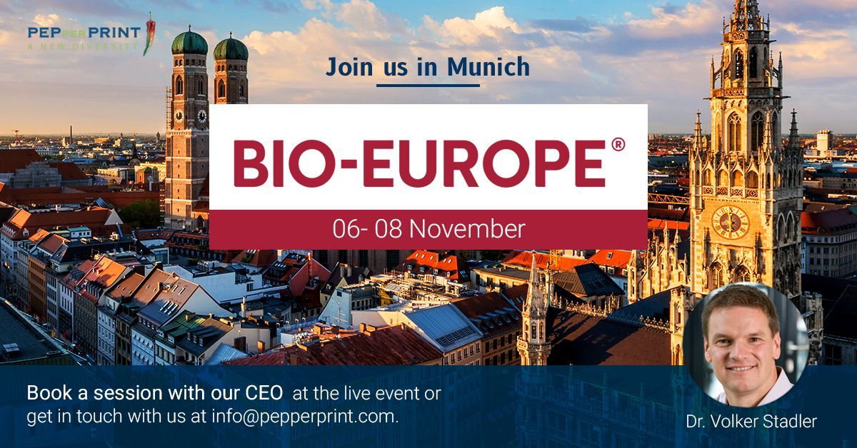 Great news; we will attend next week's #BIOEurope event! Remember that Bioeurope offers a partnering platform to arrange private sessions. Don't miss this opportunity to meet with our CEO, Volker Stadler. Arrange the meeting here: buff.ly/40cXGta
#biotechnology #pharma