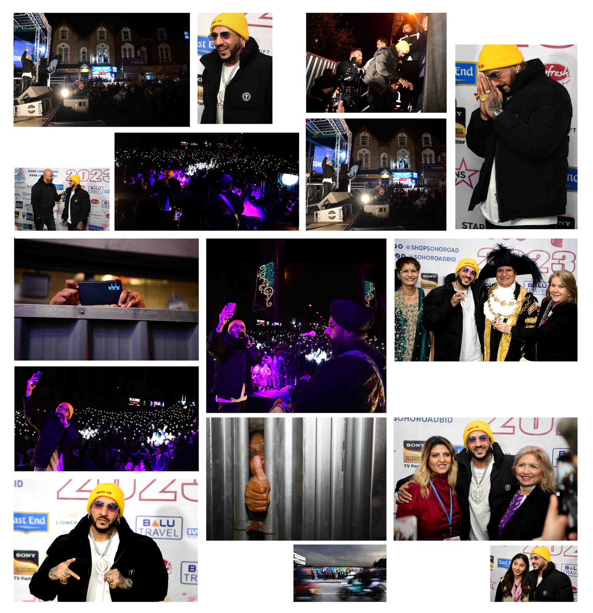 jassansi's tweet image. Fabulous to see @jazzyb and @BrumLordMayor  light up the #Diwali lights on Soho Road #Birmingham to welcome in this key festival for Hindus and Sikhs around the world. 

Great work from @SohoRoadBID team in hosting this annual event and bringing one of the biggest global stars to…