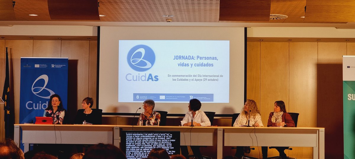 FraternidadAsoc's tweet image. "El valor supremo de la dignidad humana, aunque lo maltratamos, no se puede destruir ni perder, y nos acompaña durante toda la vida." Escuchamos la voz de las personas en el "El cuidado a lo largo de la vida" #CuidAs 
#CuidandoPersonasAcompañandoVidas 
@socialasturias_