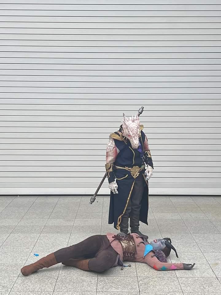 Oxide_FX's tweet photo. Absolutely insane weekend!! The Dark Urge went down a storm!

#BG3 #BaldurGate3 #darkurge #mcmlondon #cospla https://t.co/wAHOcH5arO