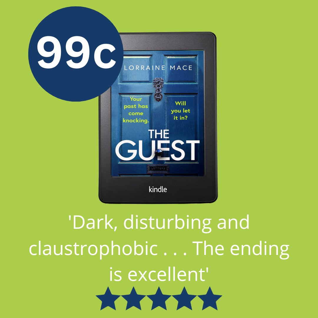 Find out why readers are LOVING @lomace's addictive and unputdownable #TheGuest . . . 🚪☠️ Now only 99c! geni.us/XFvTO3J