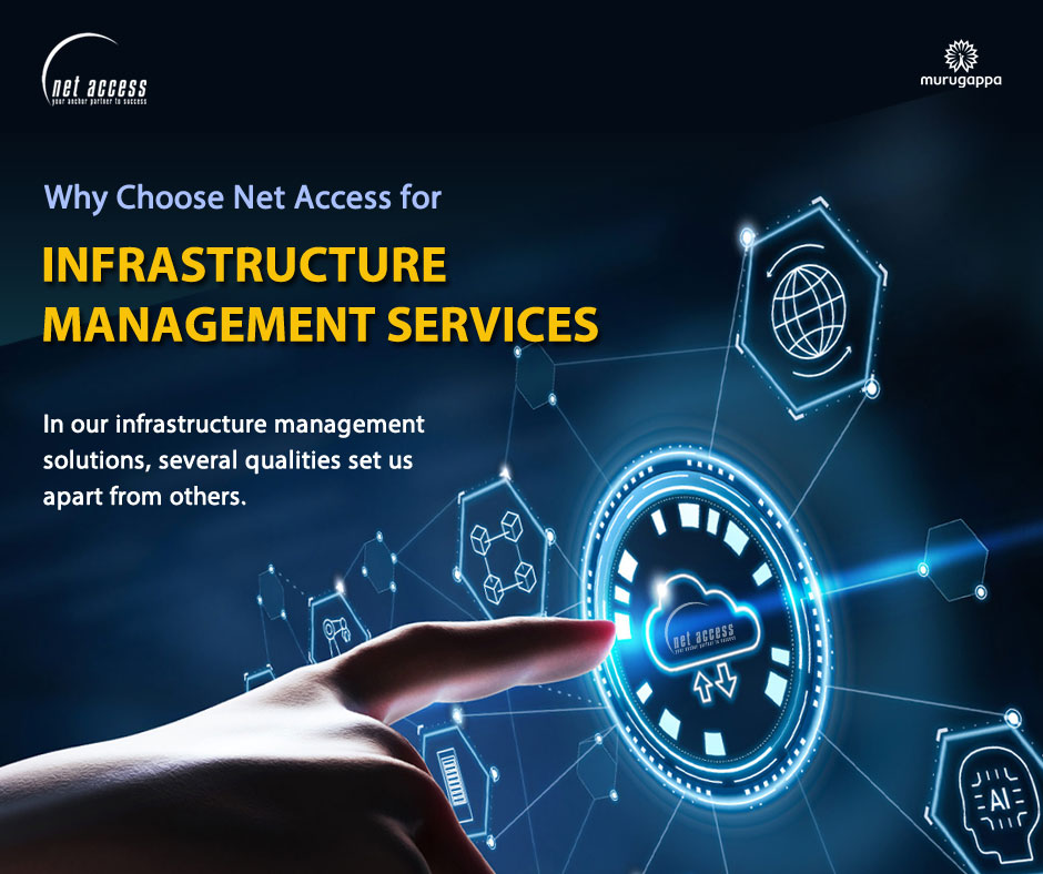 NetAccessLtd's tweet image. Choose Net Access for a seamless, efficient, and reliable infrastructure management experience. Join us in achieving new heights of success with our top-tier Infrastructure Management Services.

Know more: lnkd.in/g4skHFEg

#ITInfrastructureManagement
#ITFMSSolutions