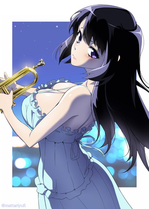 お気にの高坂麗奈ちゃん🎺

#過去絵を投げて絵を描いた気になろうキャンペーン 
#響けユーフォニアム 