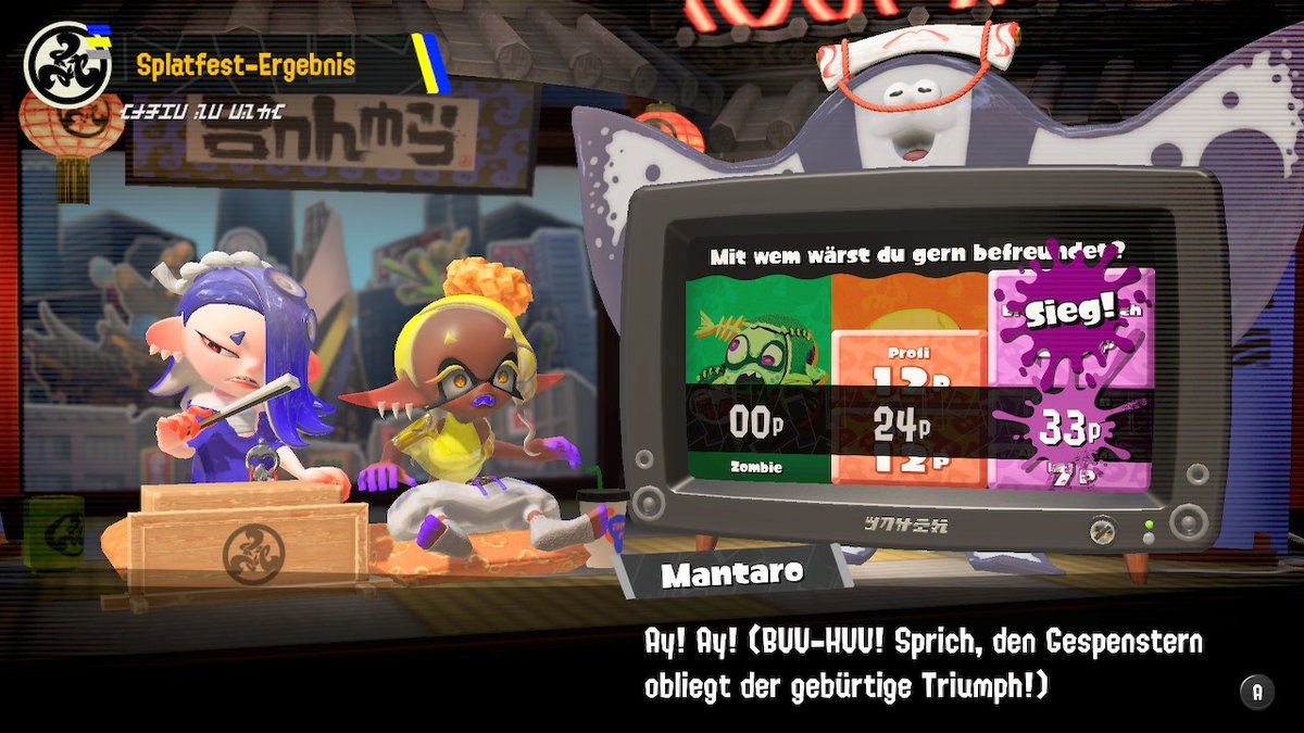 es war ein sehr erfolgreiches Splatfest  #Splatoon3 #NintendoSwitch