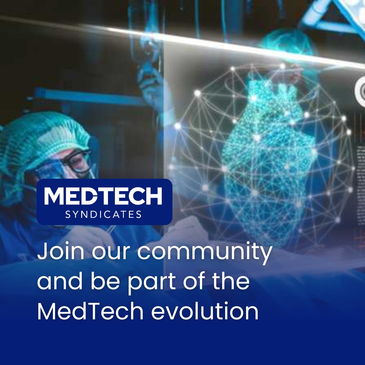 MedTech Syndicates offers our member clinicians more than just investment opportunities. 👨‍⚕️ Join our community and be part of the MedTech evolution. #ClinicianCollaboration #MedTechSyndicates #SeedFundingJourney #MedTech #SeedFunding