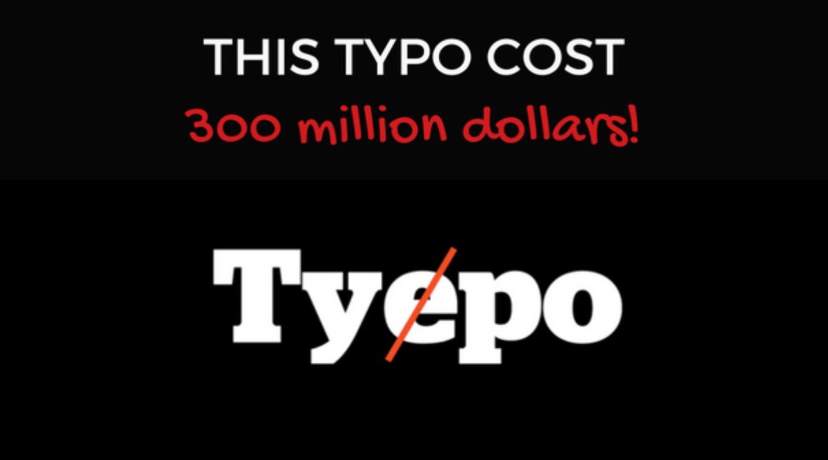 👻Share these scary typo mistakes that cost companies millions with your students this #Halloween: 

Read about it here: typing.com/blog/expensive…