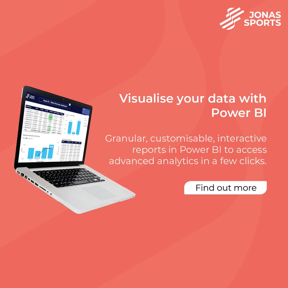 JonasSportsTech's tweet photo. Granular, customisable, interactive reports in Power BI to access advanced analytics in a few clicks.

Explore detailed sales reports, YoY comparisons, matchday reports and sales trend visuals in one single solution.

Get in touch today to find out more: https://t.co/v9vRjRZPc8 https://t.co/GcfNpI5Ix8
