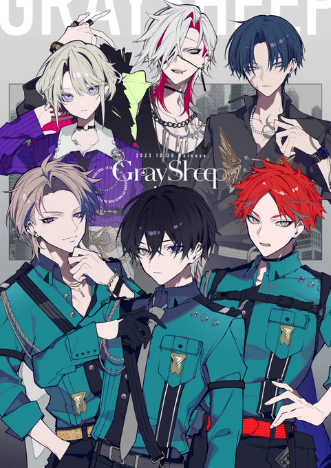 MAGES.の新プロジェクト『GraySheep』のキャラクターデザインを担当させていただきました!  イベント開催やCD発売など色々と決定してます チェックよろです 今後の展開をお楽しみに〜〜 公式アカウント 公式サイト
