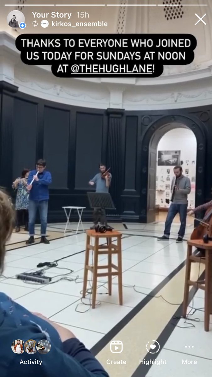 had a great time up in Dublin yesterday performing pieces by Carolyn Chen & L@ M0nt3 Y0ung with @KirkosEnsemble in @TheHughLane // fab performance of @louisdheudieres' Laughter Studies from @robertjwcoleman & @Yseultcs1 too