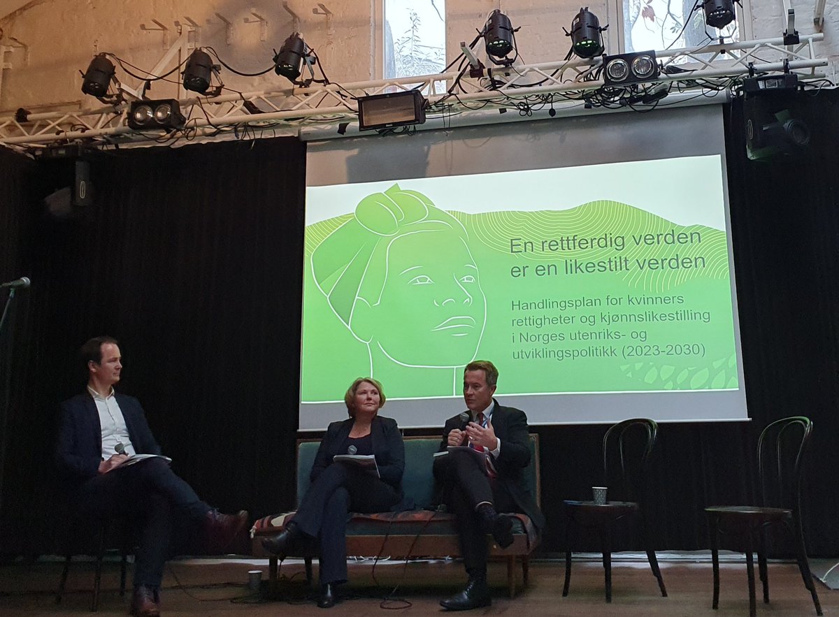 Lansering av ny handlingsplan for kvinners rettigheter og likestilling. - Vi må være prinsipielle. Også menn må eie denne agendaen. Vi må alle være feminister! sier <a href="/akravik79/">Andreas Motzfeldt Kravik</a>