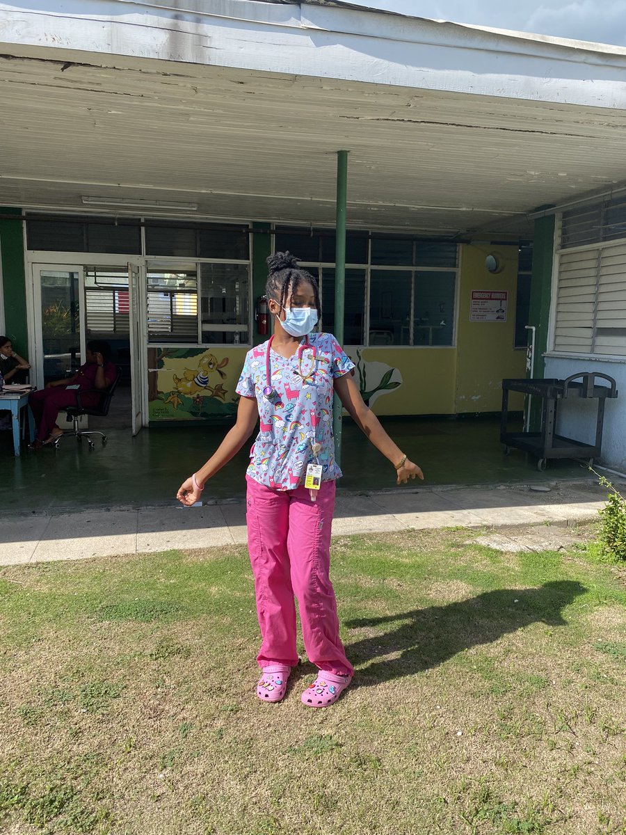 nelleyaps's tweet image. pulled out the pretty scrubs for the kiddies yesterday 💕