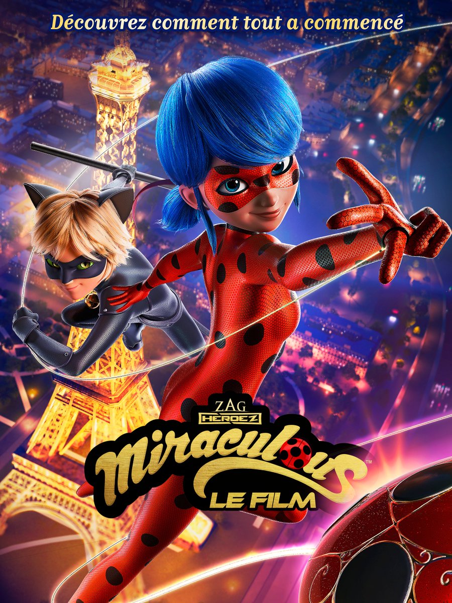 M6Video's tweet photo. 🐞🔥Le phénomène mondial MIRACULOUS - LE FILM est à (re)découvrir dès maintenant ! Déjà disponible en DVD, Blu-Ray, Édition collector et VOD à l'achat et en location : https://t.co/160SwZBAA7
#Miraculous #MiraculousLeFilm #LadyBug #MiraculousLadyBug https://t.co/LVTnJYRCmi