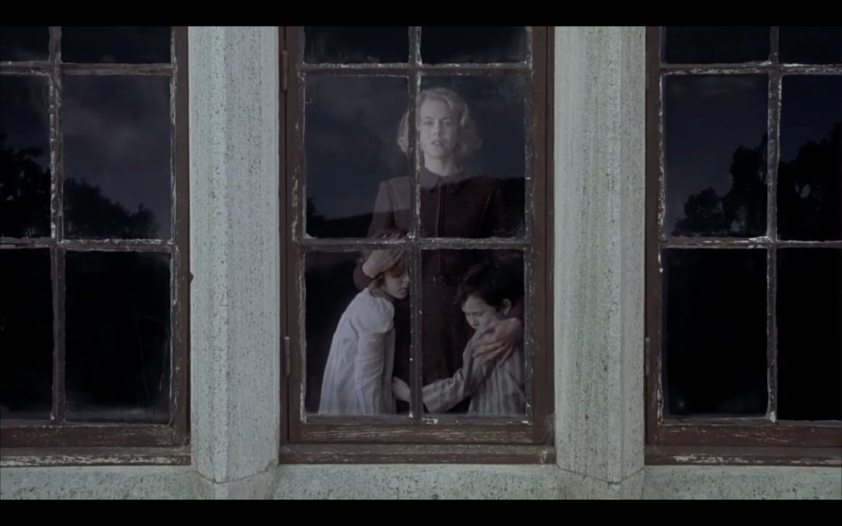 34. THE OTHERS ('01) Nicole Kidman stars as the mother of 2 small children living in isolation in a mansion during wartime Wales. But soon the presence of something in there w/ them makes itself known. Irresistibly eerie mystery, Kidman & the kids are great. #31HorrorFilms31Days