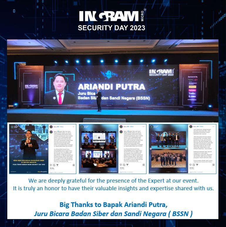 IngramMicroID's tweet image. In today&apos;s digital landscape, cyber security is an absolute necessity to protect sensitive information, prevent data breaches, and safeguard against cyber threats.

Curious to know more, contact us: id_imid_sales@ingrammicro.com 
customer.imsd2023.com

#IMSD2023 #IngramMicro