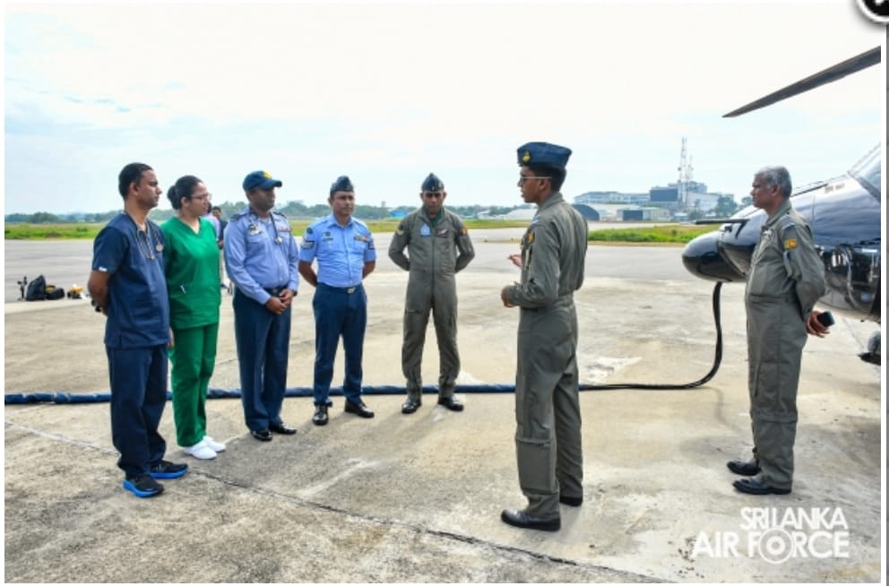 CTMA_SriLanka's tweet photo. Recently as an extension of the workshop on Aeromedical Evacuation and Transportation of Critically Ill patients a simulation exercise was conducted with SL Air Force, where most of the Association members actively participated.
#SriLanka #lka #medivac
https://t.co/GbipLavJEx https://t.co/vsxQtnzCZW