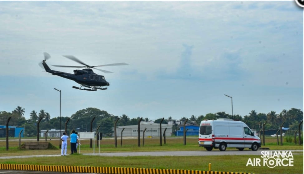 CTMA_SriLanka's tweet photo. Recently as an extension of the workshop on Aeromedical Evacuation and Transportation of Critically Ill patients a simulation exercise was conducted with SL Air Force, where most of the Association members actively participated.
#SriLanka #lka #medivac
https://t.co/GbipLavJEx https://t.co/vsxQtnzCZW